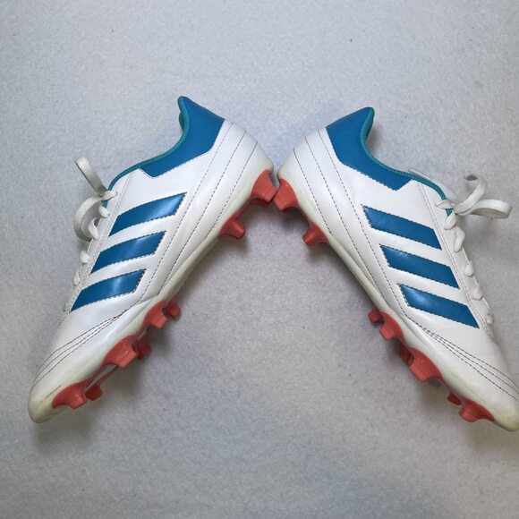 Adidas Goletto VI soccer cleats SGC 753002 white teal orange womens size 6-1/2 - Picture 6 of 10